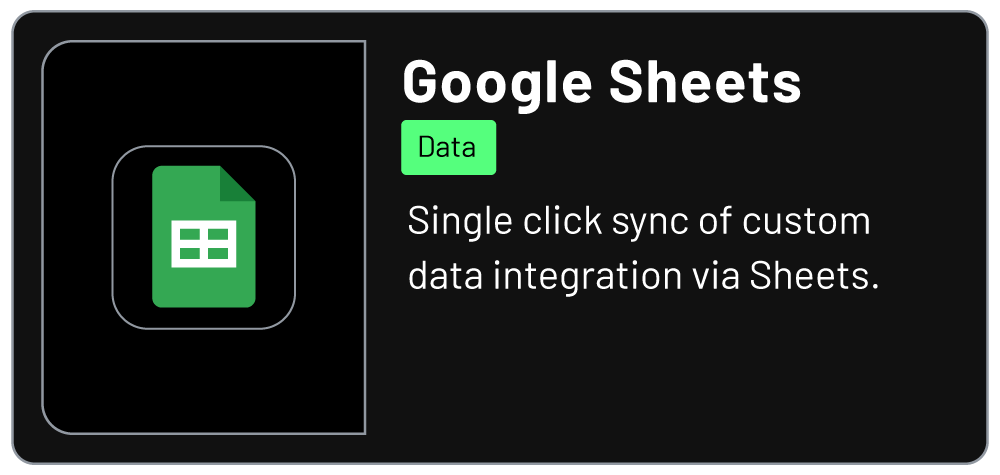 Google Sheets