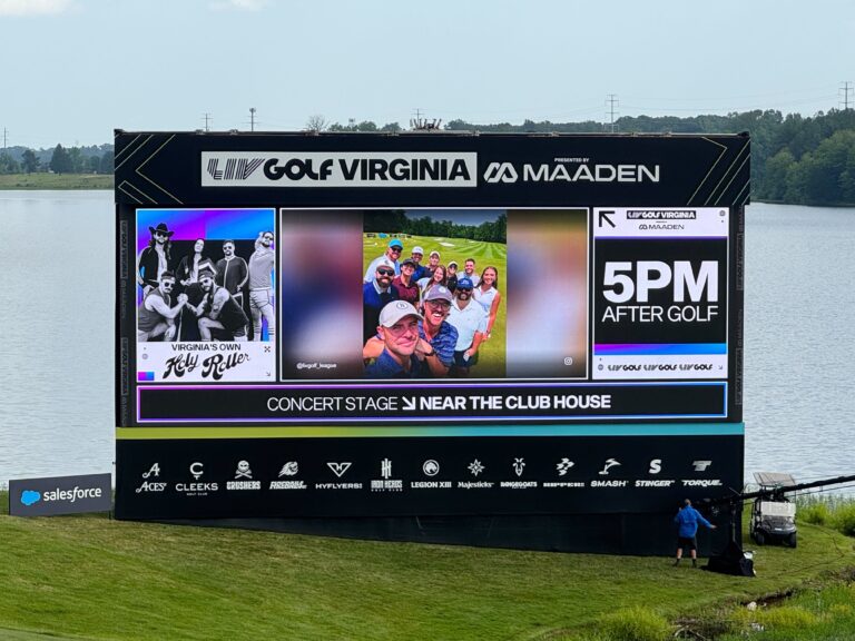 Instagram at LIV Golf Virginia