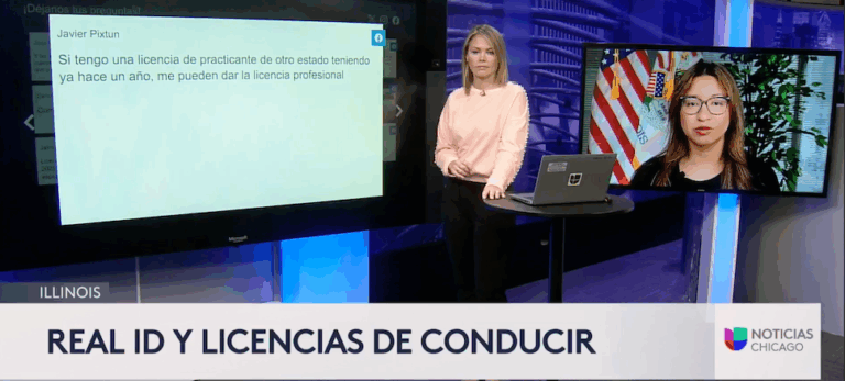 Univision Chicago Featuring Facebook content