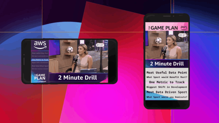 Broadcasting in 16x9 and 9x16 at the same time