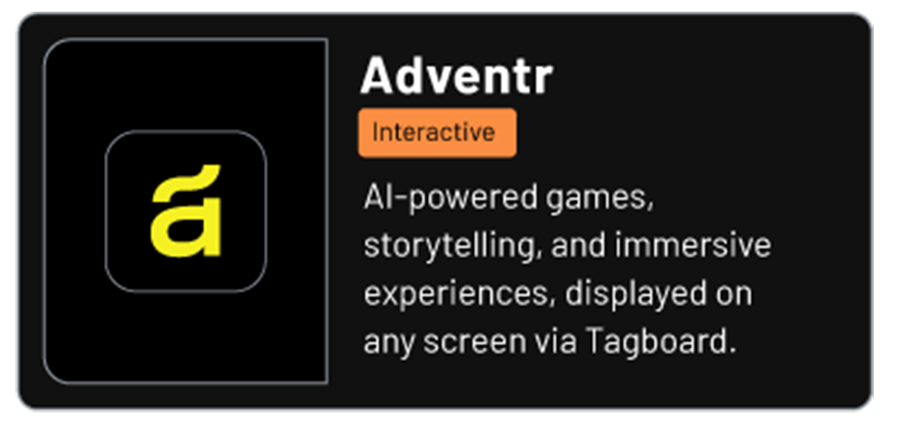 Adventr Partner Development Kit