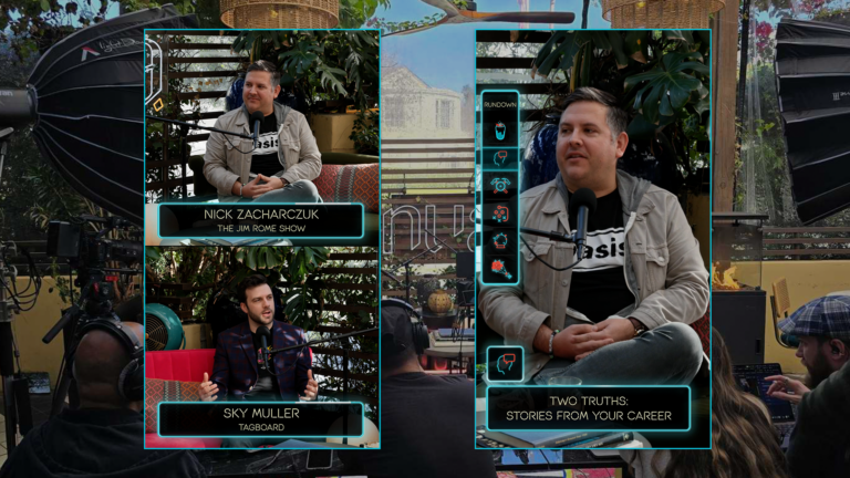 Screenshot from Storyteller with Nick Zacharczuk