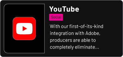 YouTube-Card YouTube App Card