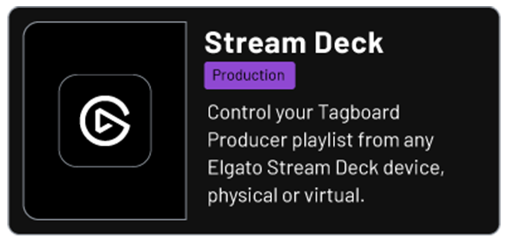 Stream Deck Marketplace Card Stream Deck Tagboard Marketplace Card